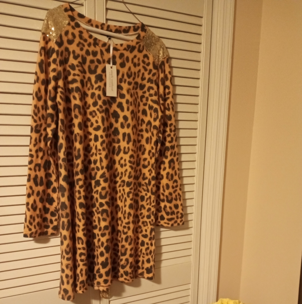 Lg Leopard dress